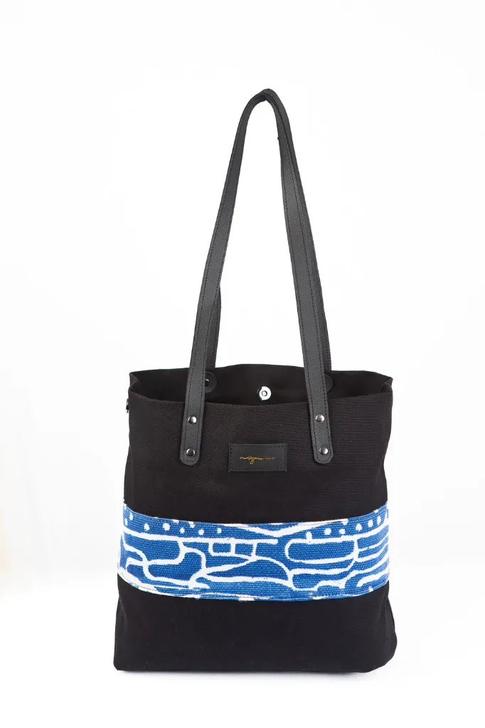 Flora Tote Bag (Black FL50)