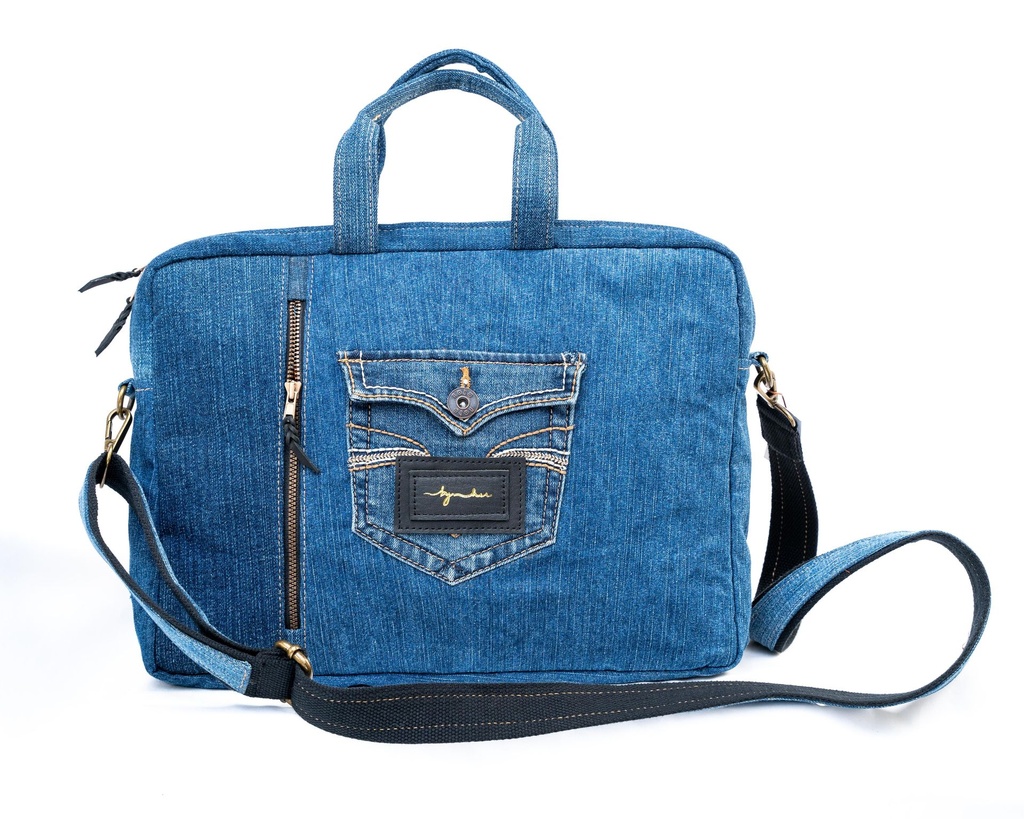 Kijani Upcycled Laptop Bag (13 inch)