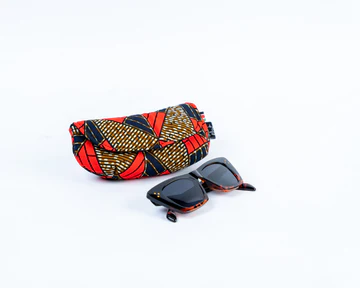 Sunglass Pouch (Red - Black GP008)